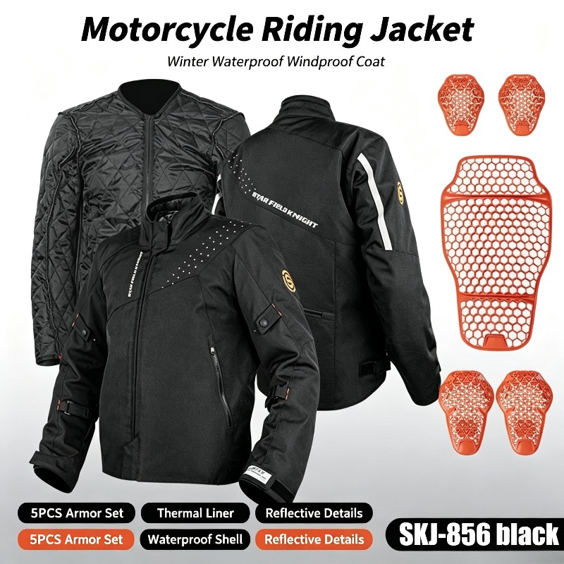 Winter Cycling Commute - Star Knight Cycling Suit Motorcycle Men's