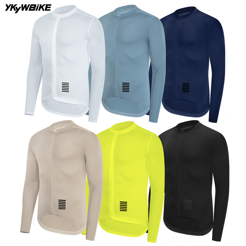 Cycling Commuter Clothing - YKYWBIKE Men's Cycling Jersey Long Sleeve