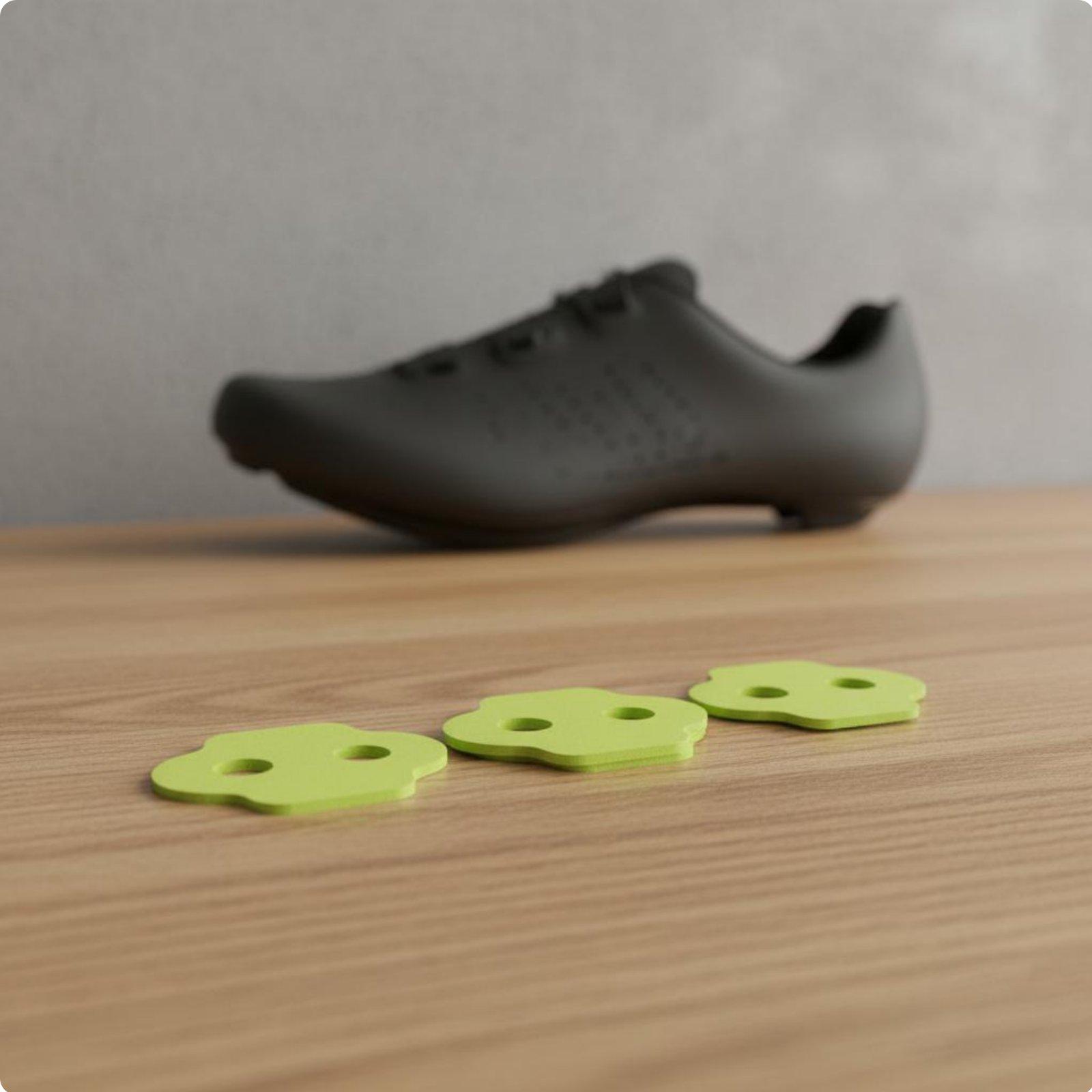 Cycling Commuter Shoes - Cycling Shoe Shim Stackable Cleat Spacer