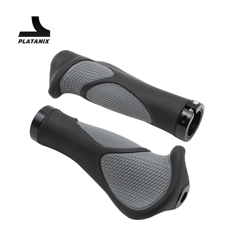 Commuter Bike Lock - PLATANIX Ergonomic Bicycle Grips Lock-On Non-Slip