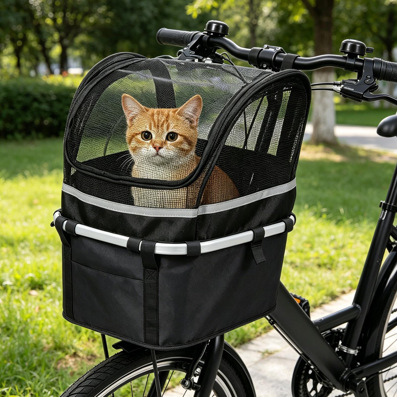 Bike Dog Basket Pet Bicycle Ha - Commuting By Bike review and price