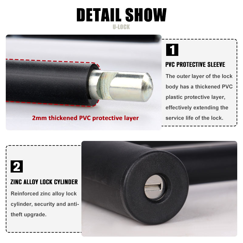 cycling bold bike U lock Zinc  - U Lock Heavy Duty review and price