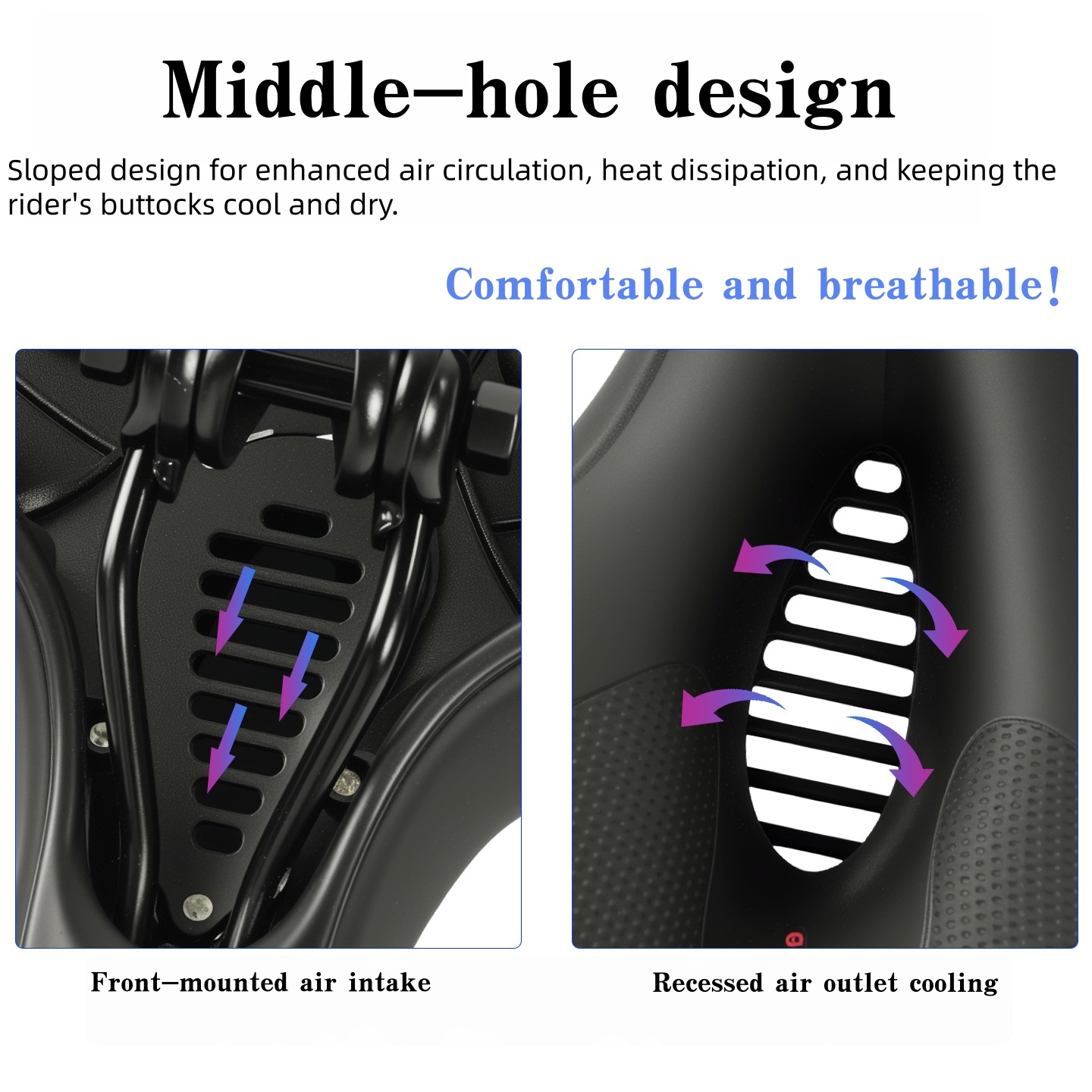 Comfortable Wide Thickened Mou - Commuting By Bike review and price
