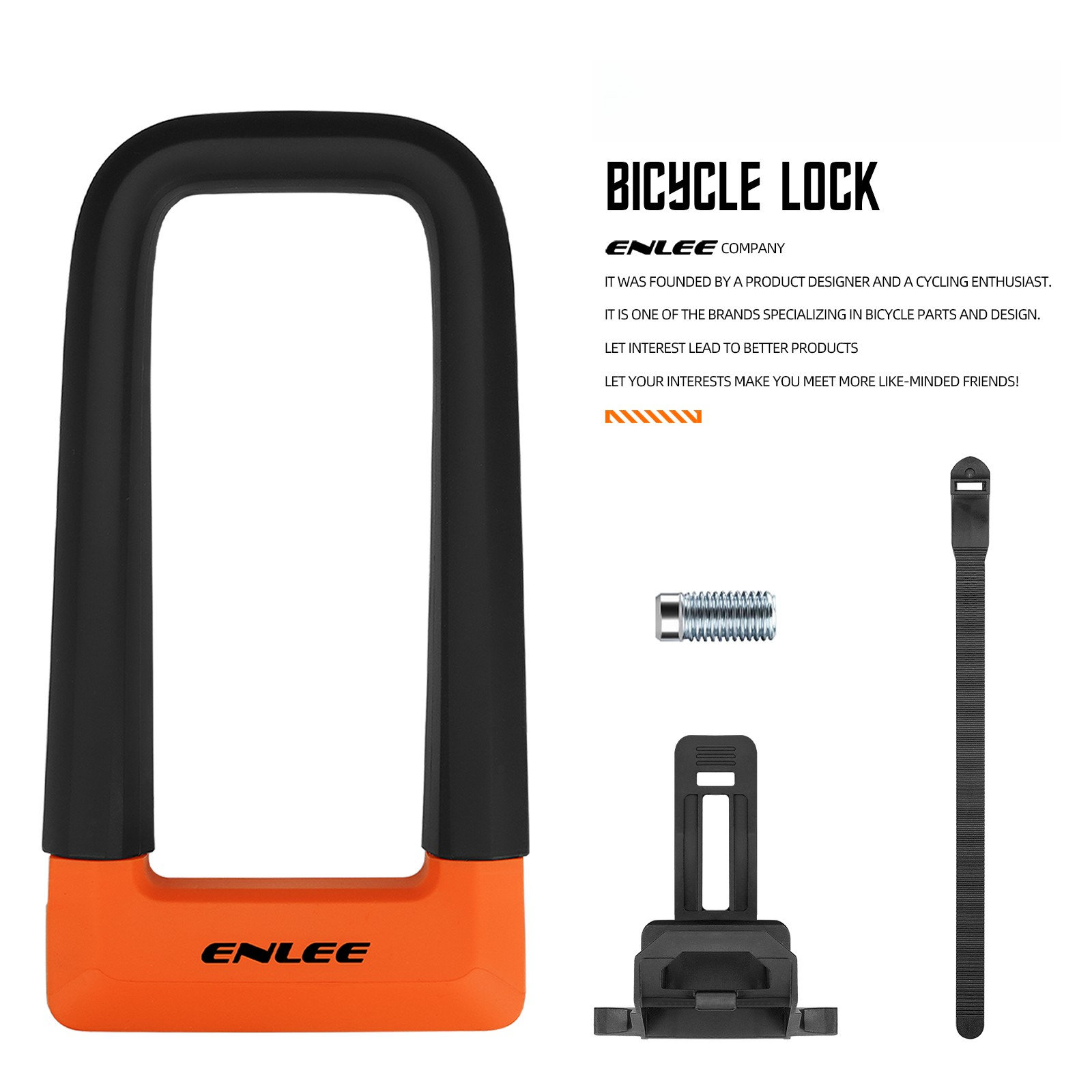 ENLEE Anti Theft U Lock For Bi - U Lock Heavy Duty review and price