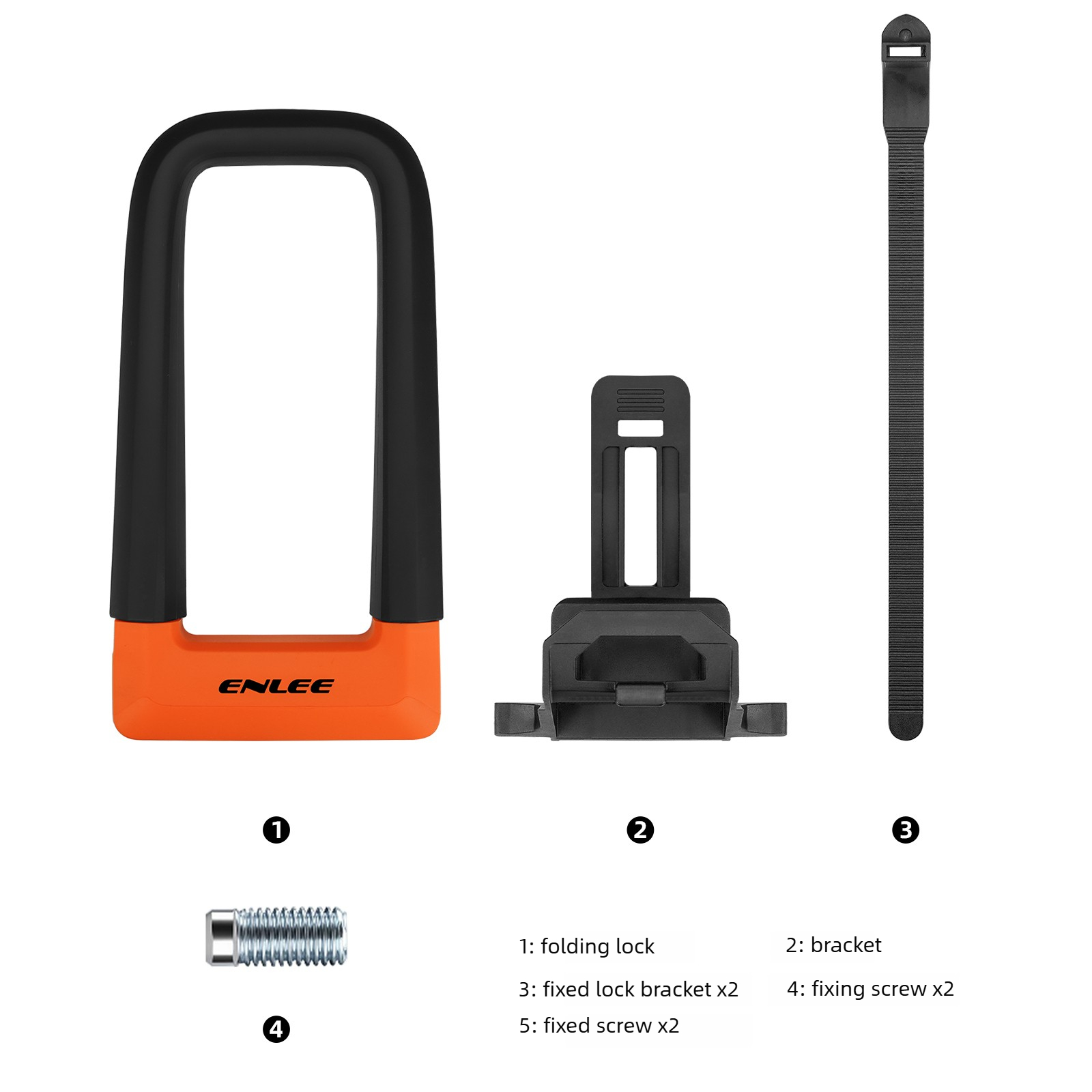 ENLEE Anti Theft U Lock For Bi - U Lock Heavy Duty review and price