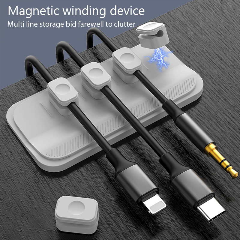 Cable Organizer Magnetic Cable - Cable Lock Flexible review and price