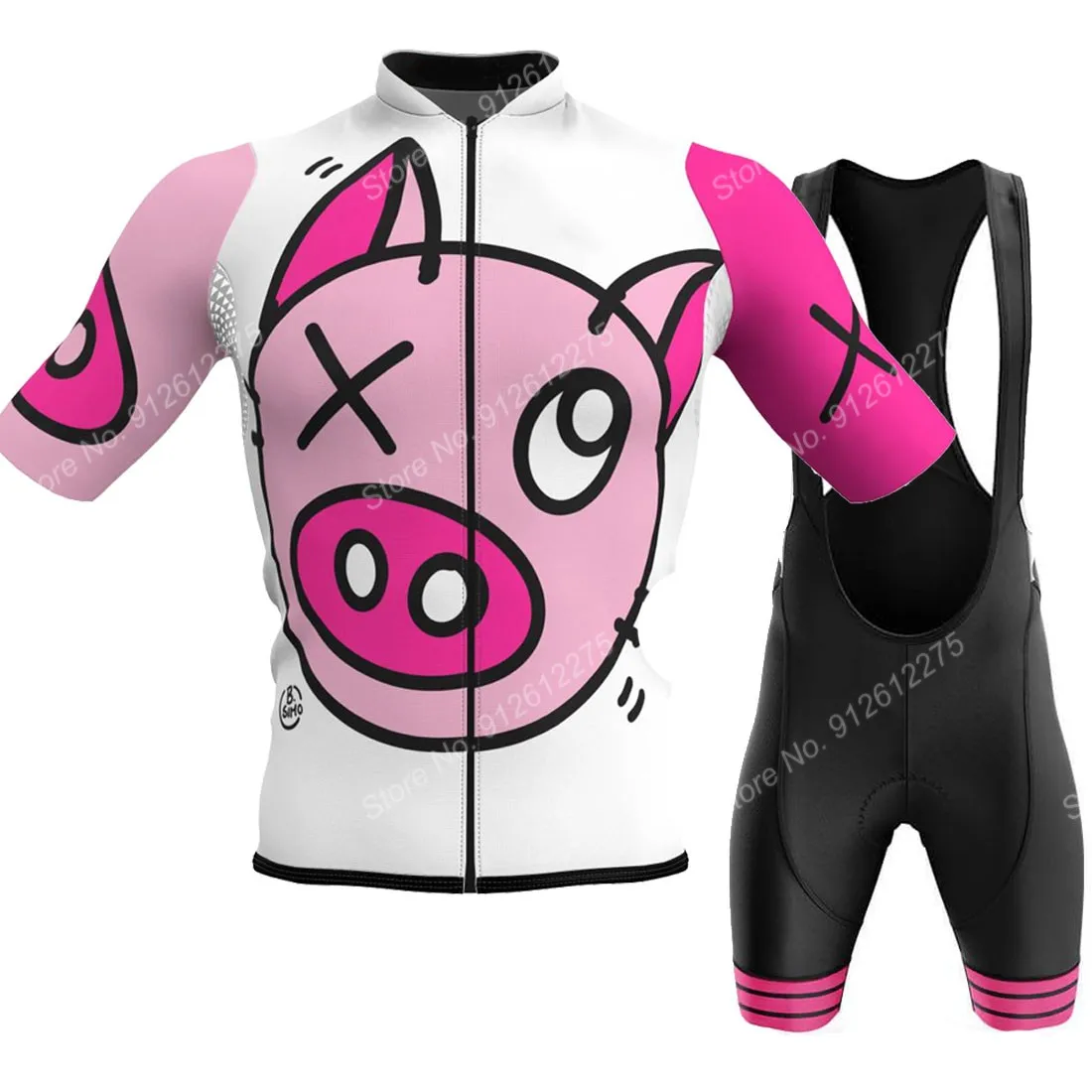 Set Cartoon Comic Pig 2023 Cyc - Cycling Commute Shorts review and price