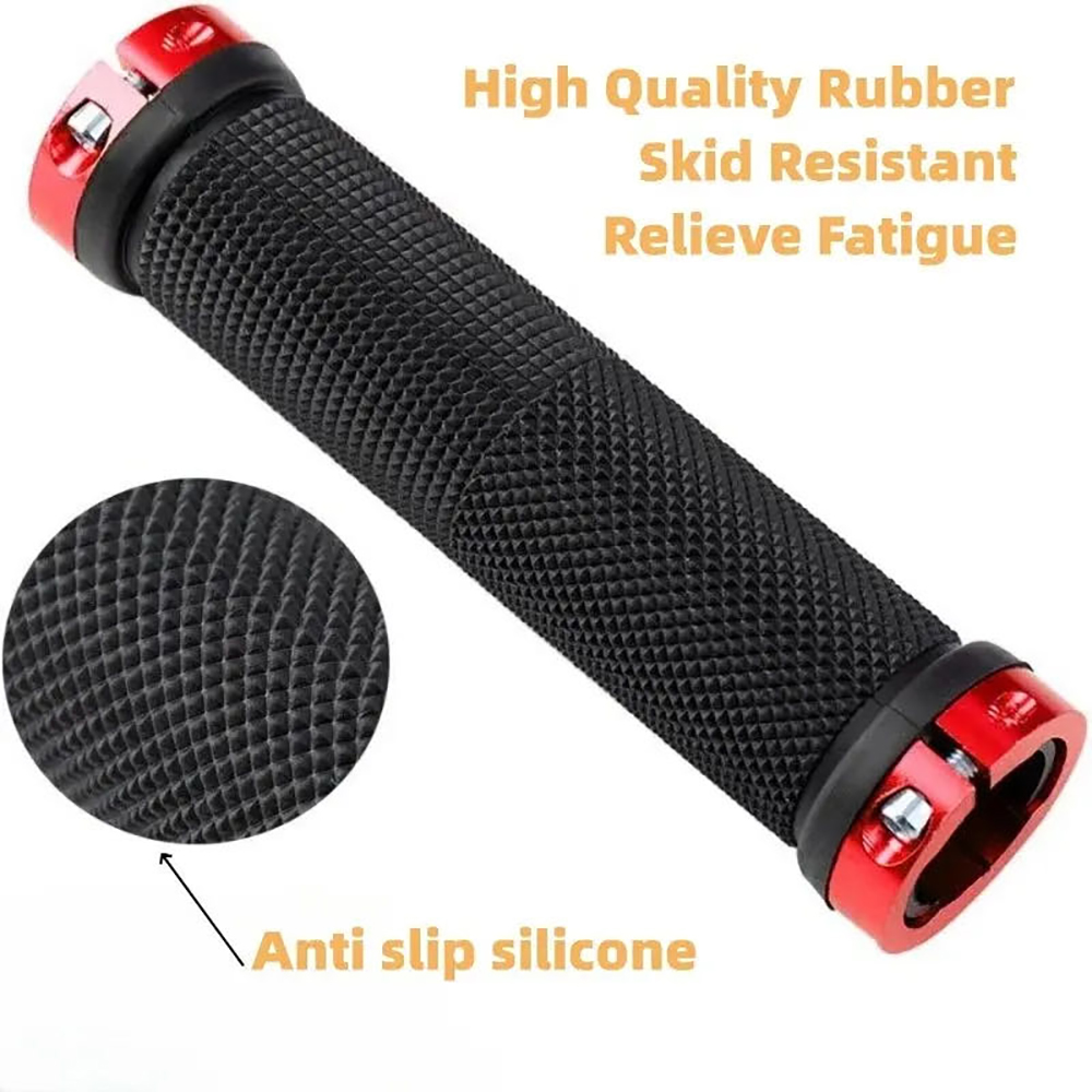 Bicycle Rubber Grips MTB Alloy - Commuter Bike Lock review and price