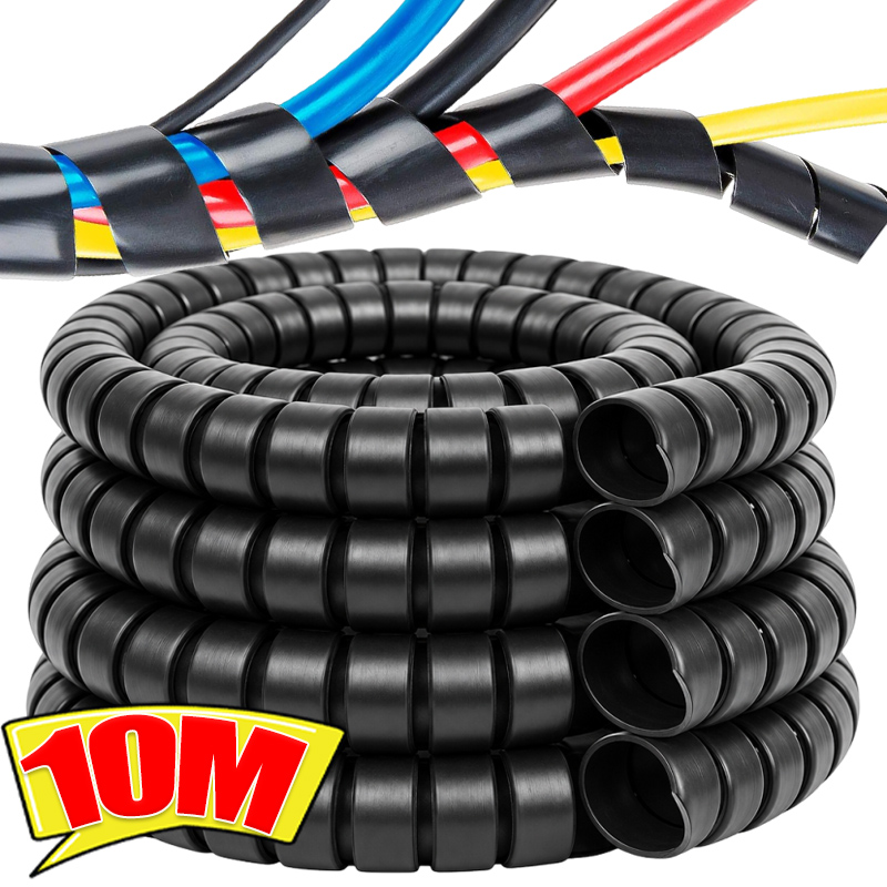 Spiral Cable Wire Wrap Cable W - Cable Lock Flexible review and price