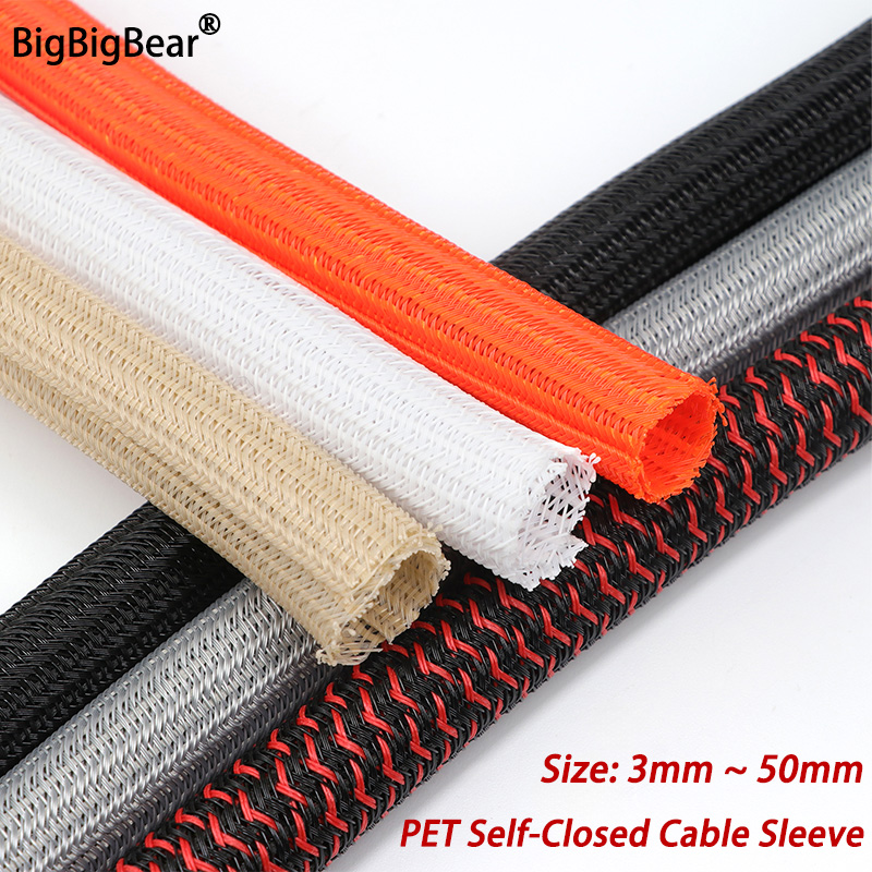 3/5/10m PET Cable Sleeve Self- - Cable Lock Flexible review and price